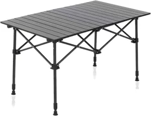 Picnic Folding Table Outdoor Folding Table Adjustable Height Portable Telescopic Camping Picnic Table with Retractable Legs Outdoor camping table Foldable camping table Portable camping table