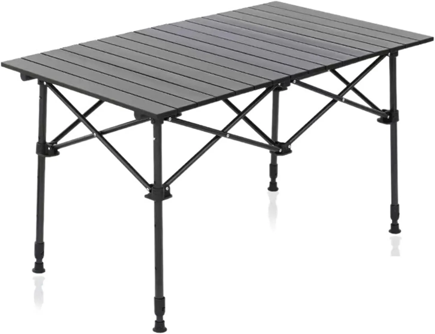 Picnic Folding Table Outdoor Folding Table Adjustable Height Portable Telescopic Camping Picnic Table with Retractable Legs Outdoor camping table Foldable camping table Portable camping table