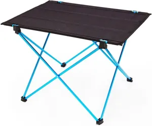 Picnic Folding Table Portable Foldable Table Outdoor Camping Ultralight Aluminum Table BBQ Picnic Hiking Desk Fishing Ultra Light Folding Desk Wilderness Camping Table Hiking Camping Table