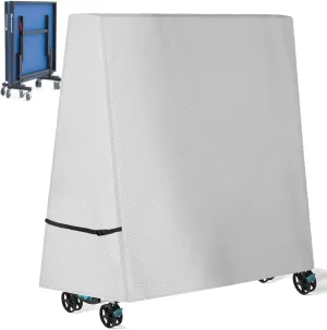 Ping Pong Table Cover 600D Heavy Duty Waterproof for Outdoor & Indoor Foldable 9 x 5 FT Folding Table Tennis Tables