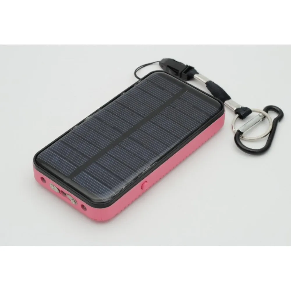 PINK CHEETAH SOLAR POWER BANK STUN GUN