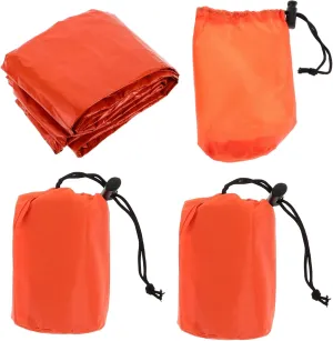 POPETPOP Waterproof Outdoor Sleeping Bag Emergency Bivy Sack Portable Blanket Storage Bag for Camping Hiking and Survival