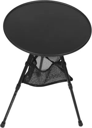 Portable Aluminum Alloy Folding Table Gear Height Camping Table for Outdoor Picnics Beach BBQ Tailgating Compact Easy to Store and Carry Stable Design