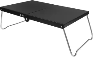 Portable Aluminum Folding Camping Table Lightweight Mini Outdoor Table for Picnics Bbqs Hiking and Travel Compact Design for Easy Storage and Transport