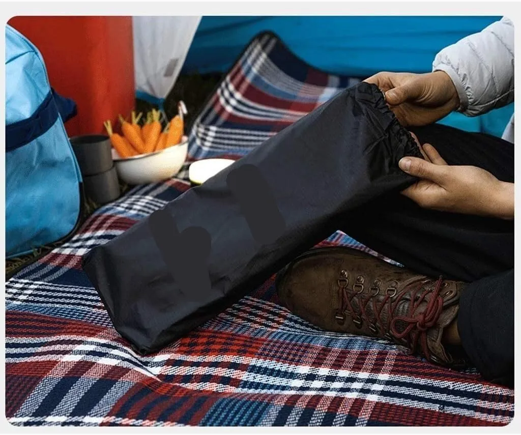 Portable Beach Table Camping Folding Table Mini Folding Portable Picnic Camping Table with Aluminum Legs Roll Up Table Folding Camping Table, 36*25*10cm, Black