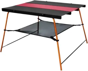 Portable Beach Table Portable Camping Table Aluminum Camp Table for Hiking Backpacking Outdoor Picnic Folding Camping Table, 46*39.5*28cm