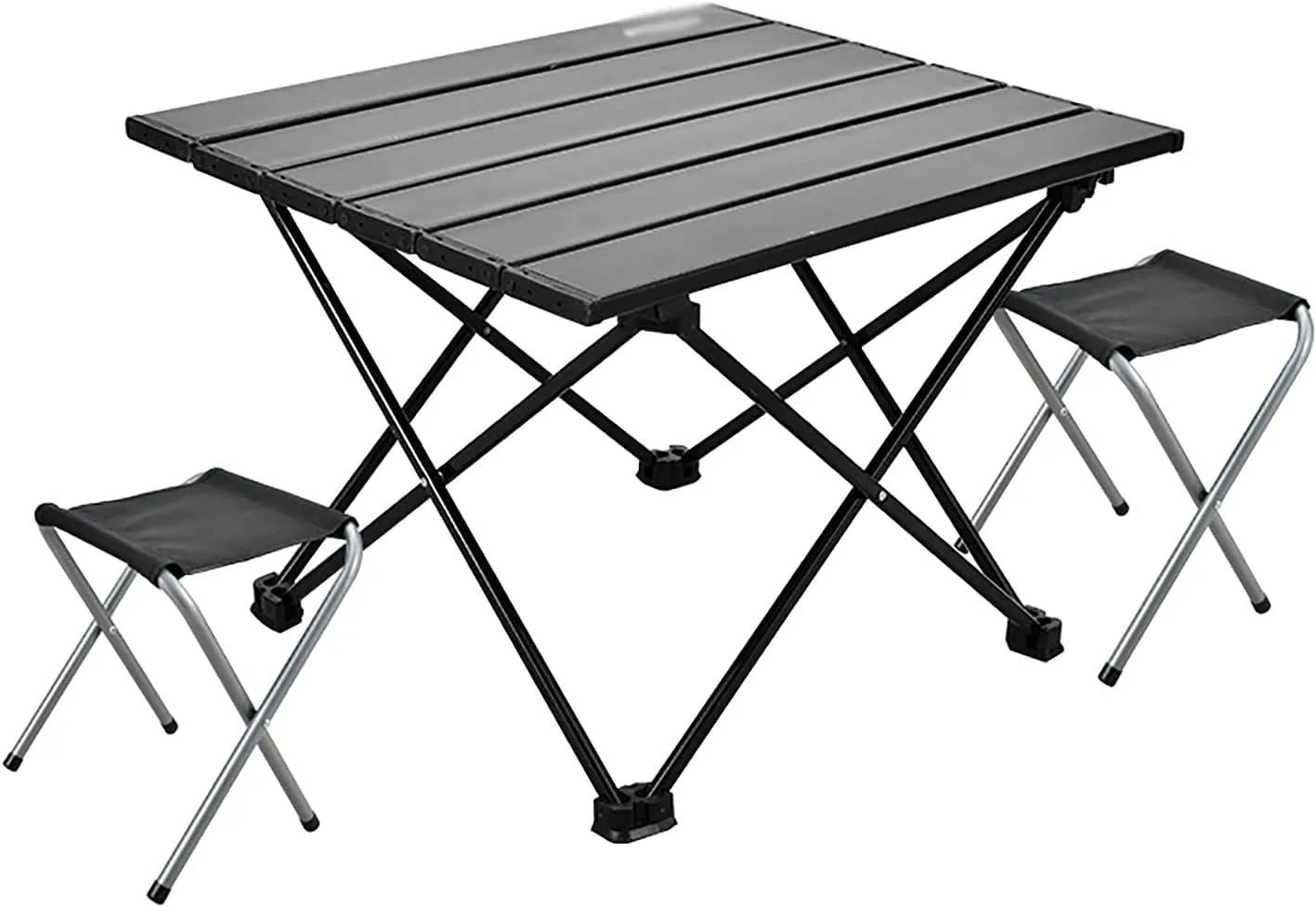 Portable Camping Table, Aluminum Tabletop Light Folding Table, for Dining, Cutting, Cooking, Picnic, Outdoor, Beach, Hiking, Fishing (Size : 40cm)