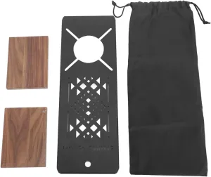Portable Camping Table Board Aluminum Alloy with Detachable Stand for IGT Series Stove Plate