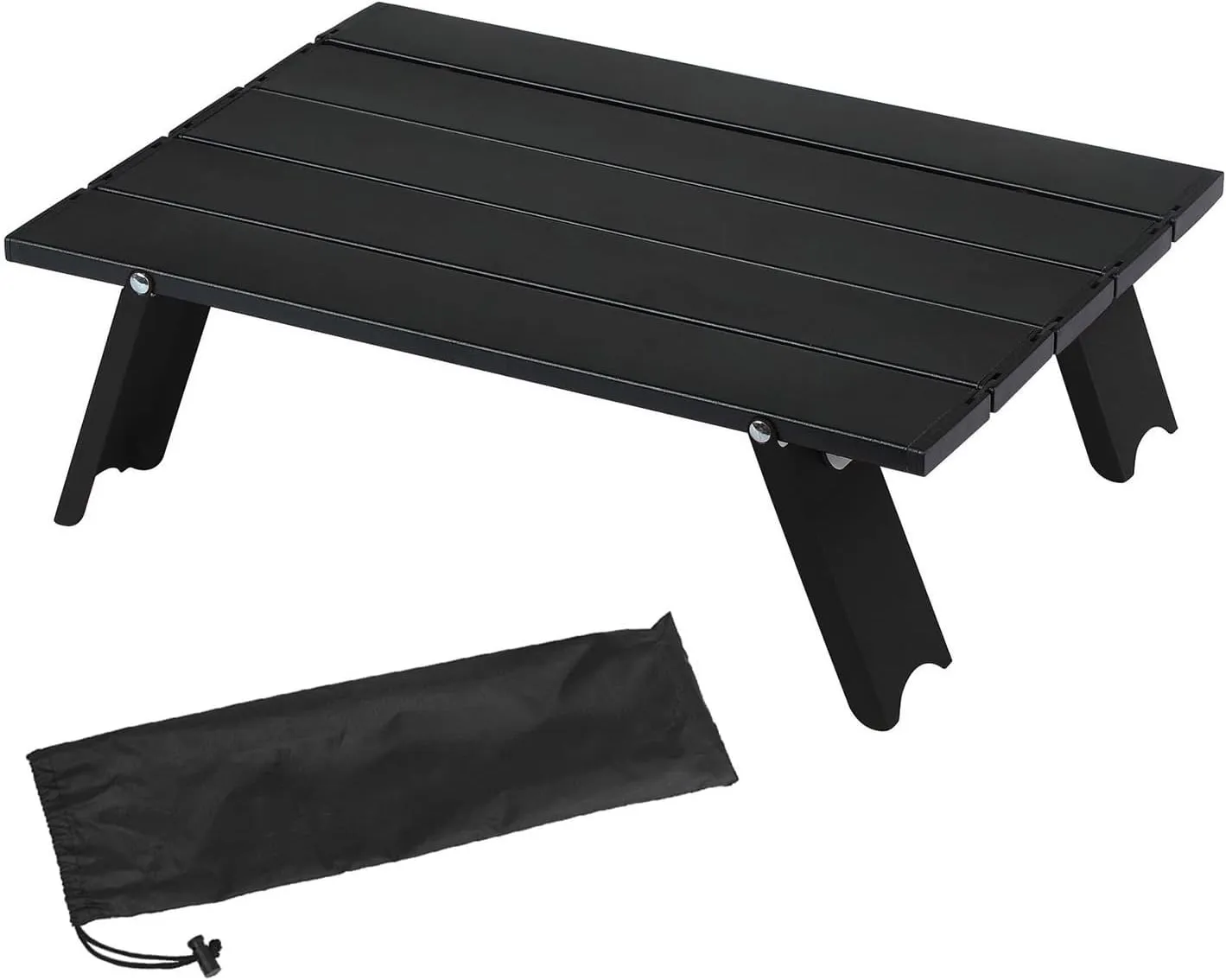 Portable Camping Table, Durable Rustproof Long Lasting Stable Ultralight Aluminum Folding Beach Table Collapsible Camping Table for Camping Hiking Backpacking Outdoor Picnic