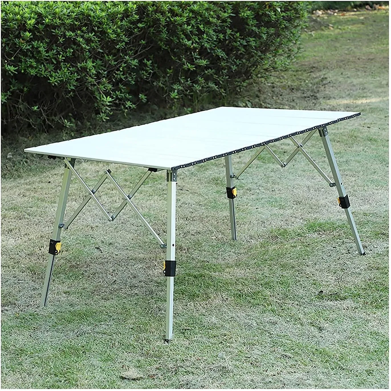 Portable Camping Table, Lightweight Roll up Table, Outdoor Folding Picnic Table for Cooking Dining Hiking Fishing BBQ Table