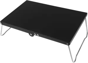 Portable Folding Aluminum Camping Table Lightweight Mini Picnic Table for Outdoor Hiking Beach BBQ Travel Reliable and Compact Design for Adventures