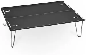 Portable Folding Table，Folding Table, Portable Camping Table, Portable Table, Adjustable Folding Table/(Blcak)