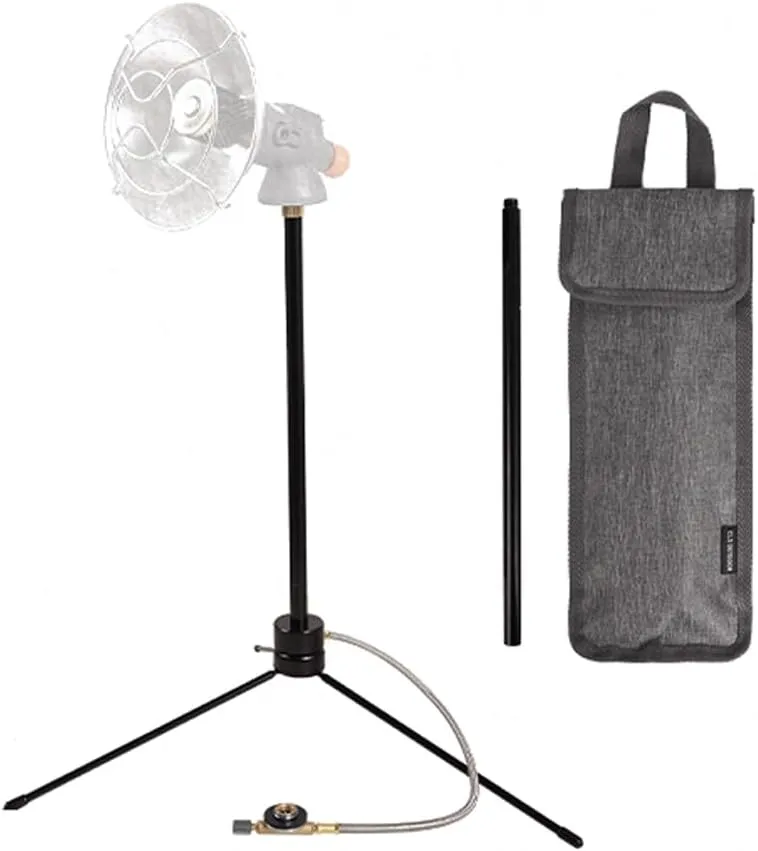Portable Gas Heater Stand Camping Tent Heating Stove Tripod Winter Warmer Holder for Outdoors Camping Hiking Backpacking Ice Fishing