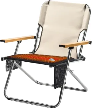 Portable Heated Seat Mat for Outdoor and Indoor, Heated Bleacher Pad, USB Heated Seat with 2 Pockets for Camping, Sports, Office (Power Bank Not Included)