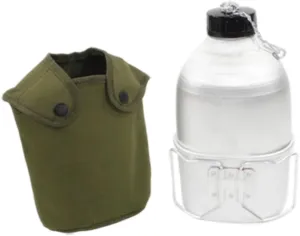 Portable Kettle 1L Water Bottle Kit Aluminum Alloy Multipurpose for Mountaineering Accessories