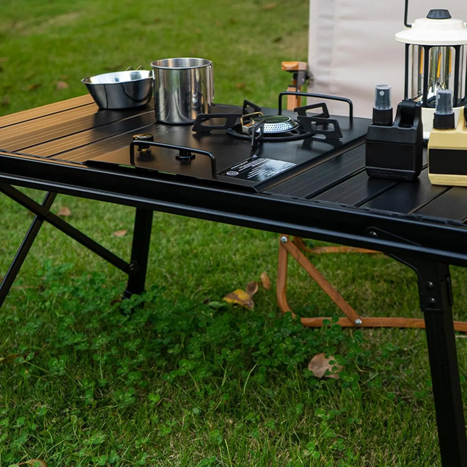 Portable Picnic Table, Travel Picnic Table, Adjustable Camping Table, Foldable Travel Table, Camping Accessories, Folding Legs Perfect for Camping, Beach, Outdoor Dinner Outdoor Picnic Ideal