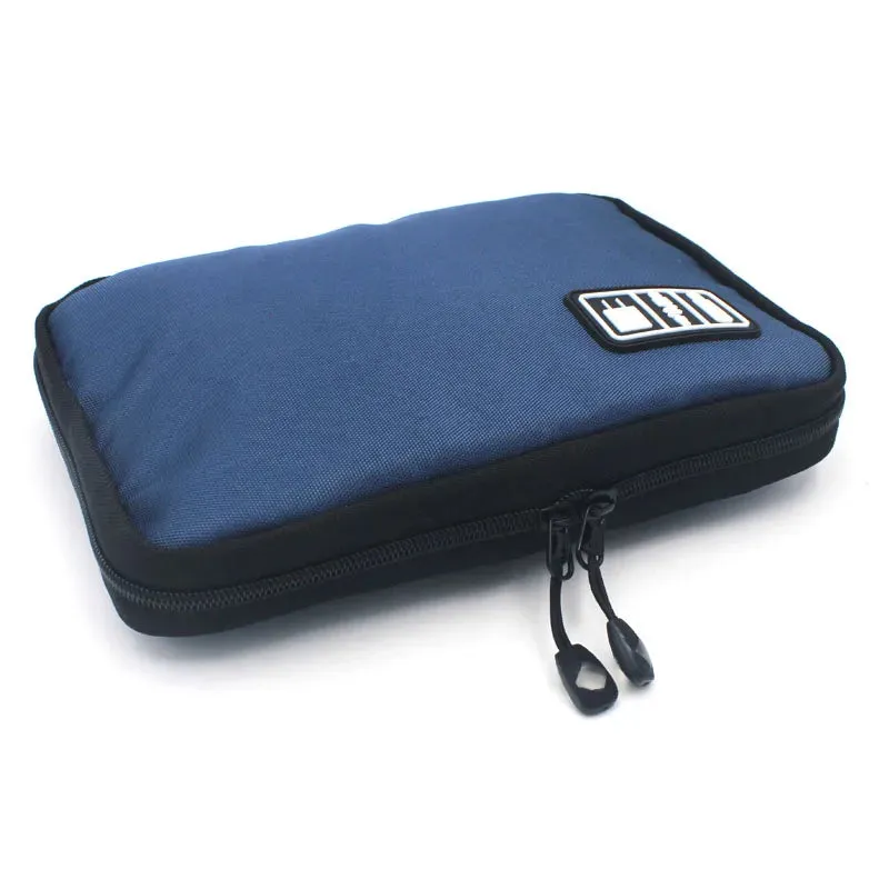 Portable Travel Cable Organizer Bag - Waterproof Electronic Accessories Storage