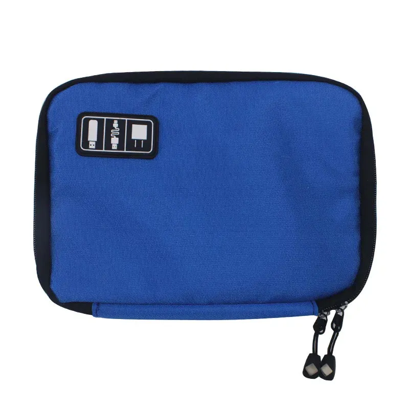 Portable Travel Cable Organizer Bag - Waterproof Electronic Accessories Storage
