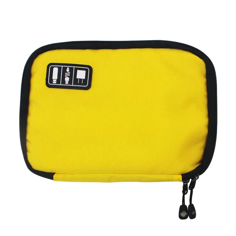 Portable Travel Cable Organizer Bag - Waterproof Electronic Accessories Storage