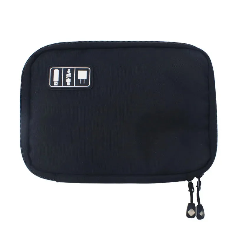 Portable Travel Cable Organizer Bag - Waterproof Electronic Accessories Storage