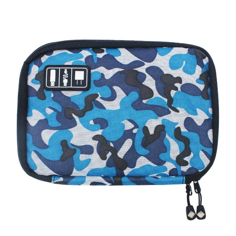 Portable Travel Cable Organizer Bag - Waterproof Electronic Accessories Storage