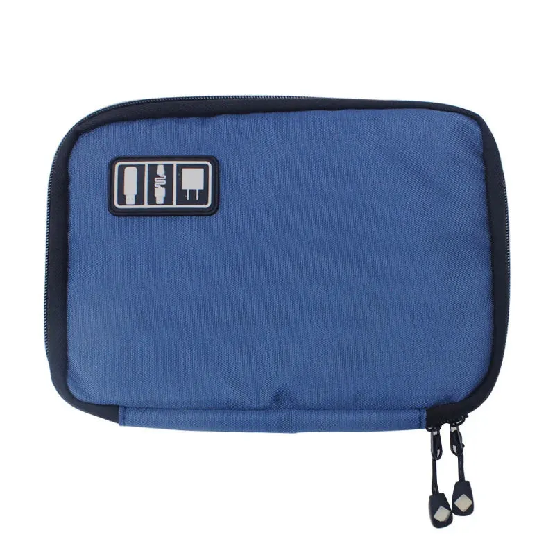 Portable Travel Cable Organizer Bag - Waterproof Electronic Accessories Storage