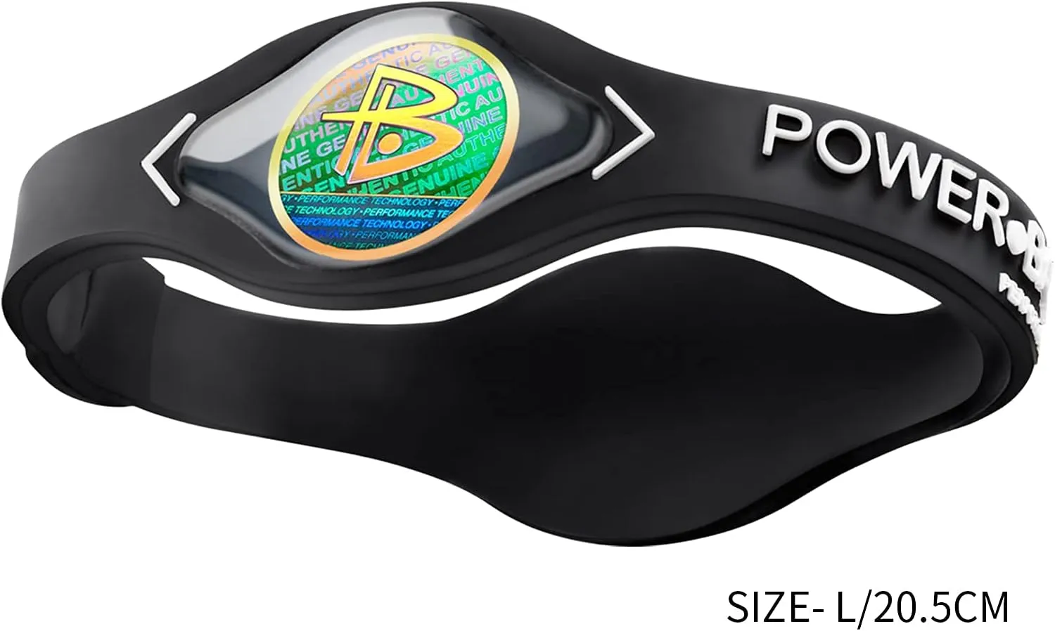 Power Balance the Original Genuine Performance Wristband, Silicone rubber Wristbands Bracelets sports bracelet wristband for men women, power 3 pack bangles, safe Waterproof Lightweight durable, size of M M L（M 19.0CM/L 20.5CM)