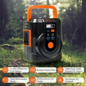 Power Bank Solar Generator Battery Charger Solar Power Station Energy Storage