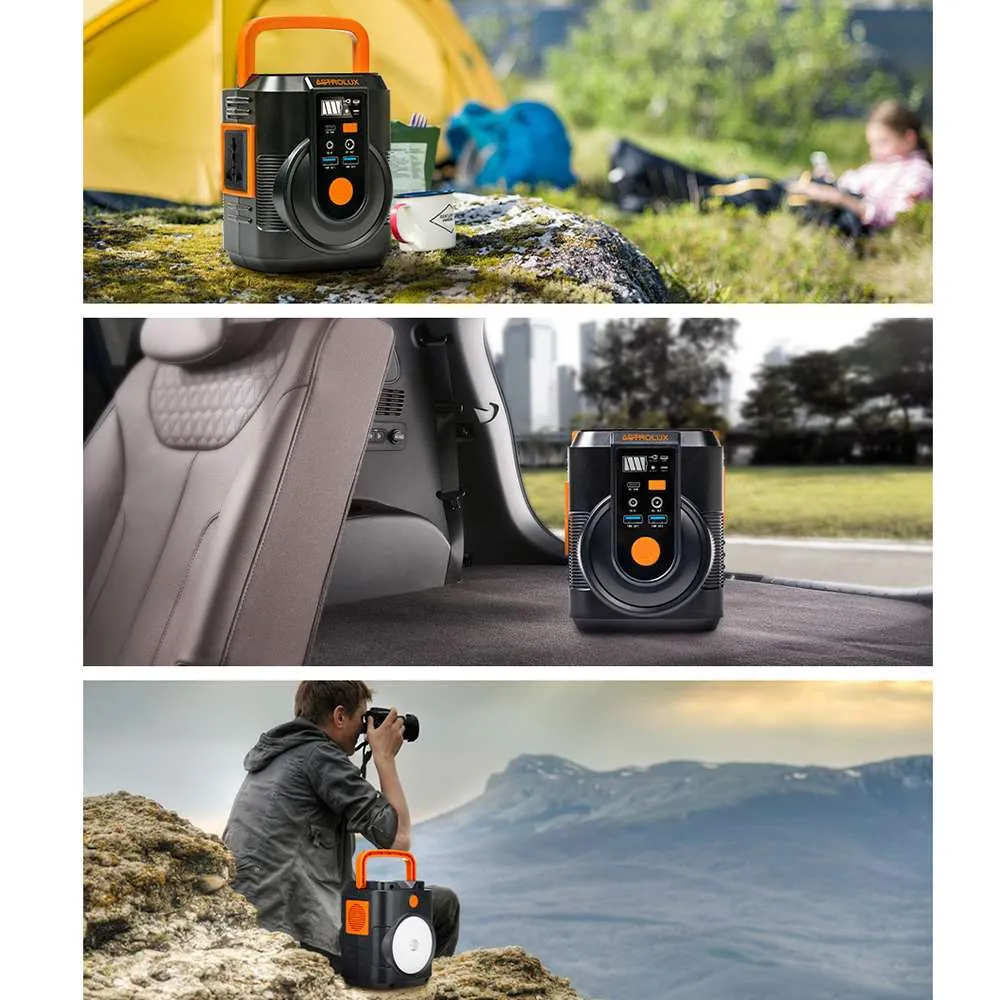 Power Bank Solar Generator Battery Charger Solar Power Station Energy Storage