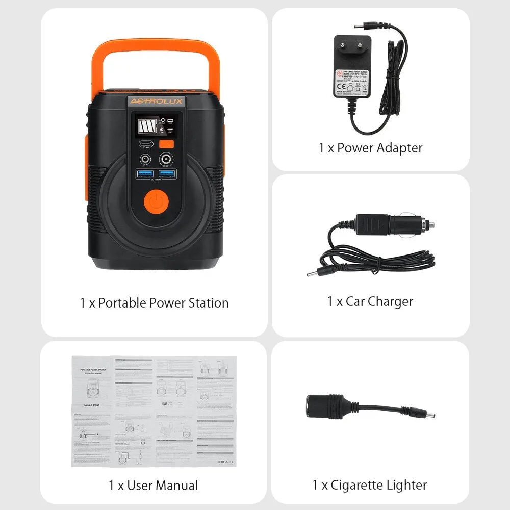 Power Bank Solar Generator Battery Charger Solar Power Station Energy Storage