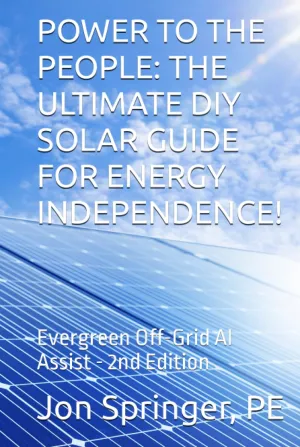 POWER TO THE PEOPLE: THE ULTIMATE DIY SOLAR GUIDE FOR ENERGY INDEPENDENCE!: Evergreen Off-Grid AI Assist Hardcover – April 27, 2023