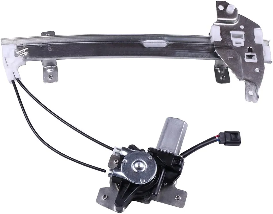 Power Window Lift Regulator on Rear Left Drivers Side with Motor Assembly Replacement for 1997-2005 Buick Century 1997-2004 Buick Regal 1998-2002 Oldsmobile Intrigue