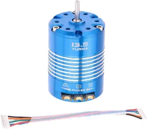 Powerful 540 13.5T Sensored Brushless Motor for 1/10 RC Car Truck Boat - High Efficiency & Long Run Times