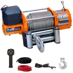 Prowinch 20000 lbs Electric Waterproof 10 Ton Winch 12V