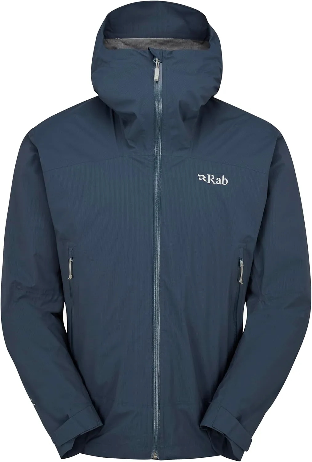 Rab Men's Downpour Light Jacket - Lightweight Waterproof Hooded Coat for Hiking & Trekking