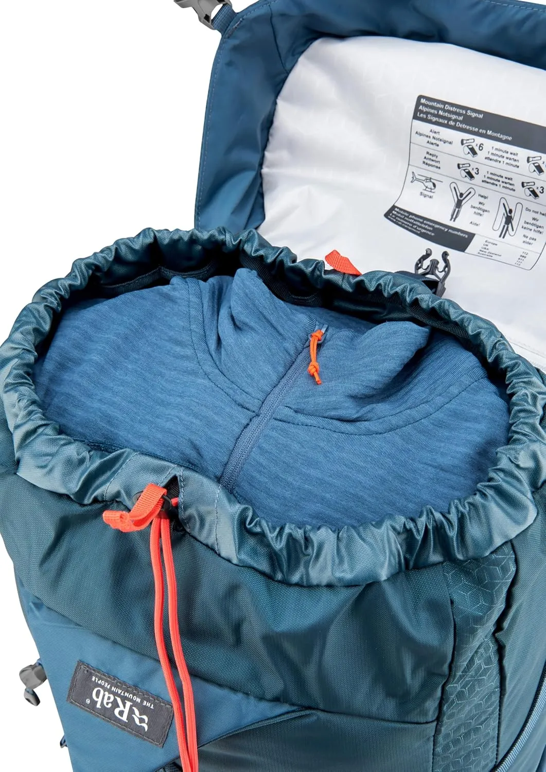 Rab Women's Exion ND Backpack Comfortable Pack for Hiking, Trekking, & Backpacking - Orion Blue - 45-Liter (Back Length - Small/Medium)