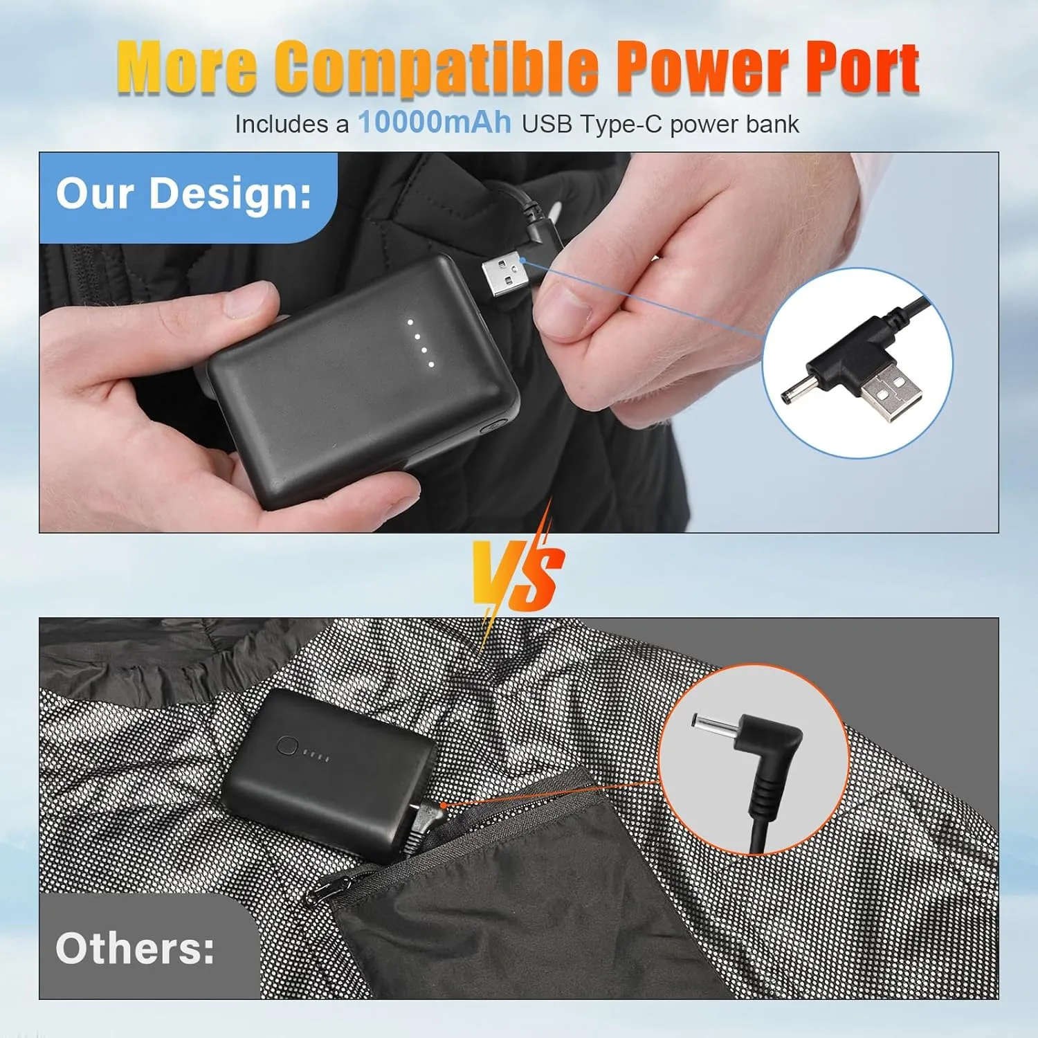 Rrtizan Heated Vest for Men Women,Lightweight Heating Vest with Battery Pack for Winter Outdoor Hunting Skiing