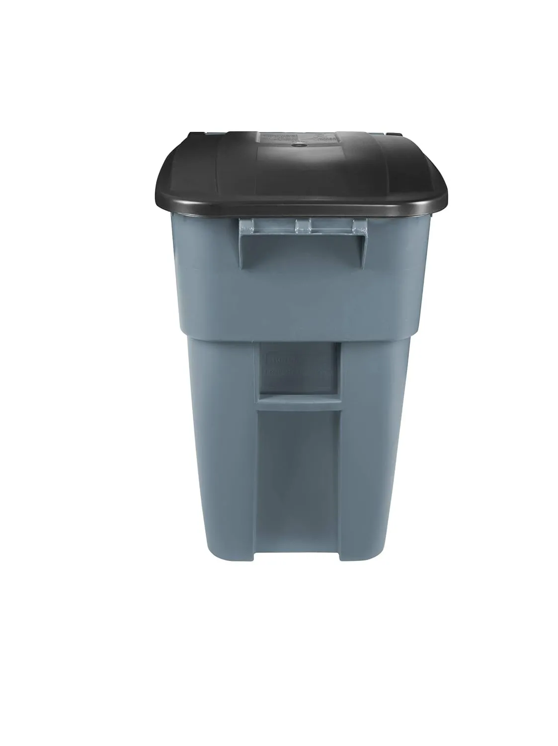 Rubbermaid Commercial Products Brute Rollout Trash/Garbage Can/Bin with Wheels, 50 GAL, for Restaurants/Hospitals/Offices/Back of House/Warehouses/Home, Gray