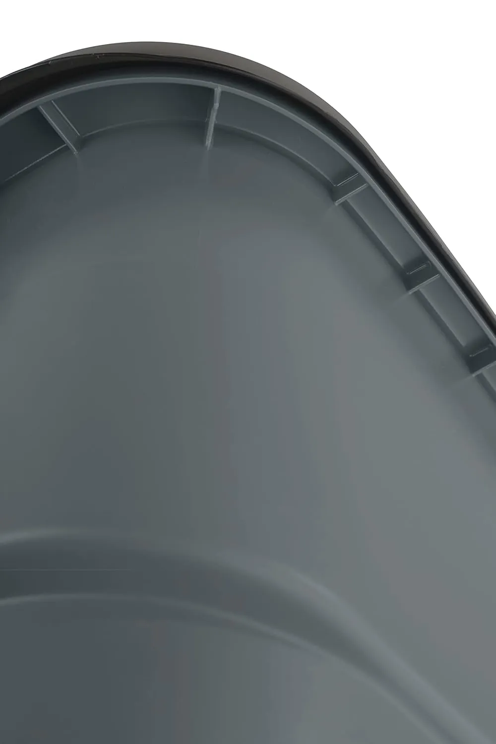 Rubbermaid Commercial Products Brute Rollout Trash/Garbage Can/Bin with Wheels, 50 GAL, for Restaurants/Hospitals/Offices/Back of House/Warehouses/Home, Gray