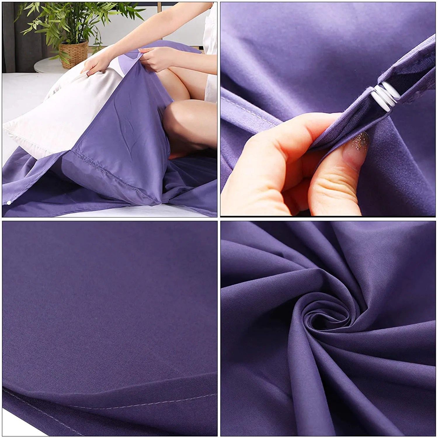 Rynx | Camping Sleeping Pad Lightweight Portable Clean Travel Sheet Bag for Hotel Train Trip Hiking Camping Outdoor Picnic