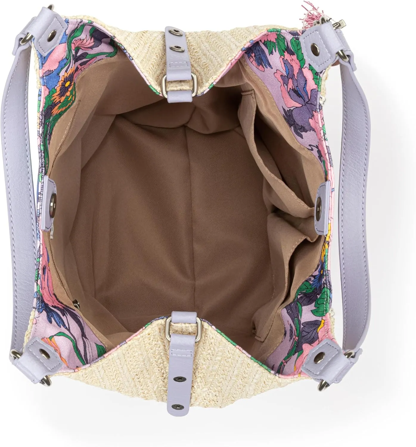 Sakroots The Sak Roma Shopper Shoulder Bag Large Purse & Tote Bag with Double Straps & Zipper Pockets for Everyday & Travel