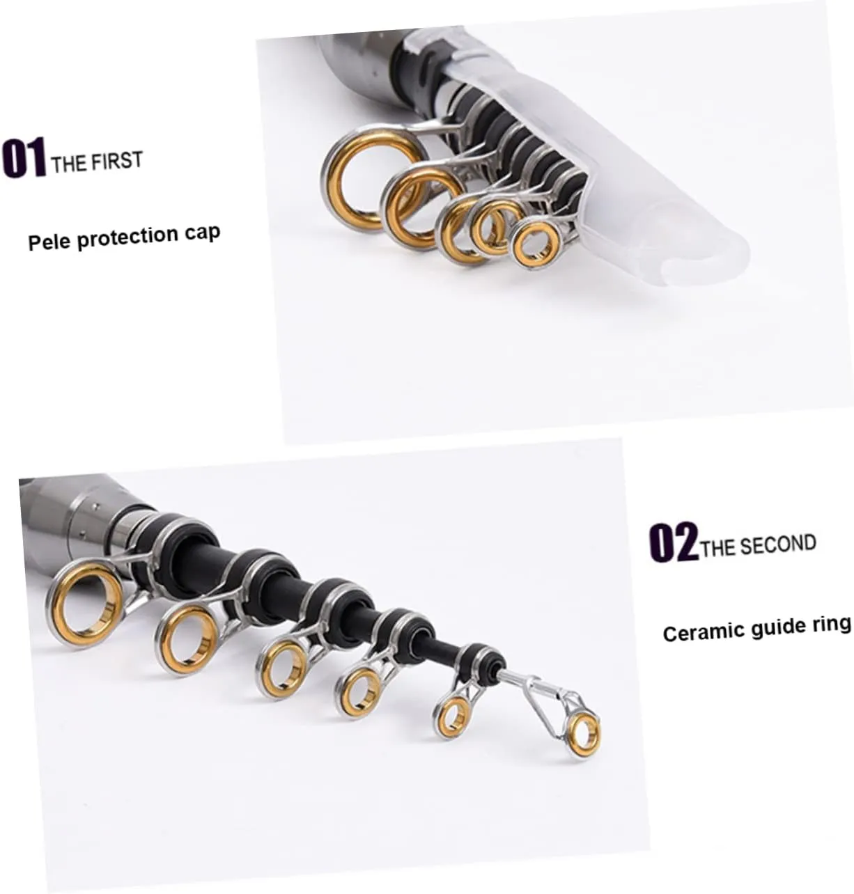 Sea Fishing Pole Mini Fishing Rod Fishing Equipment Carbon Fiber Fishing Rod Carbon Fishing Rod Lighted