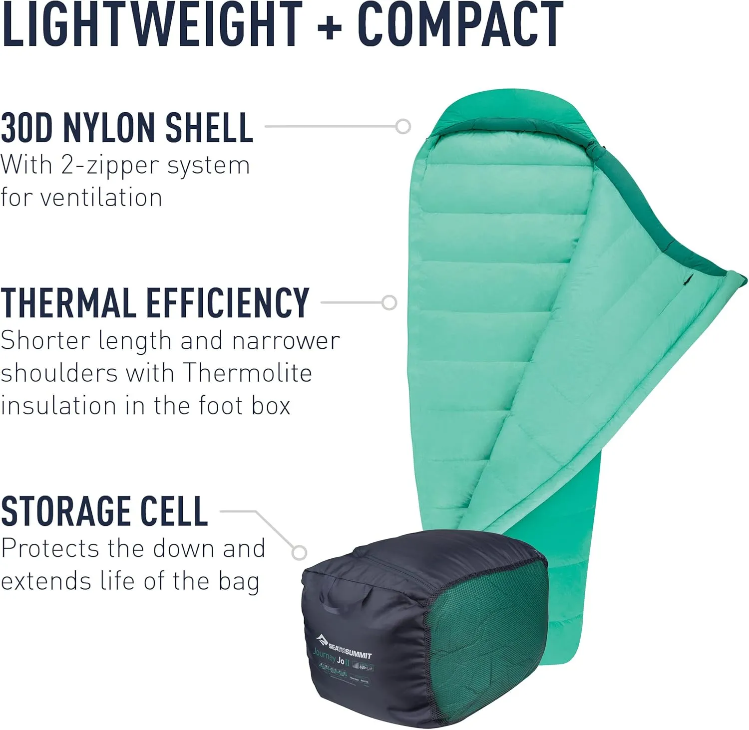 Sea to Summit Journey Women’s Down Sleeping Bag