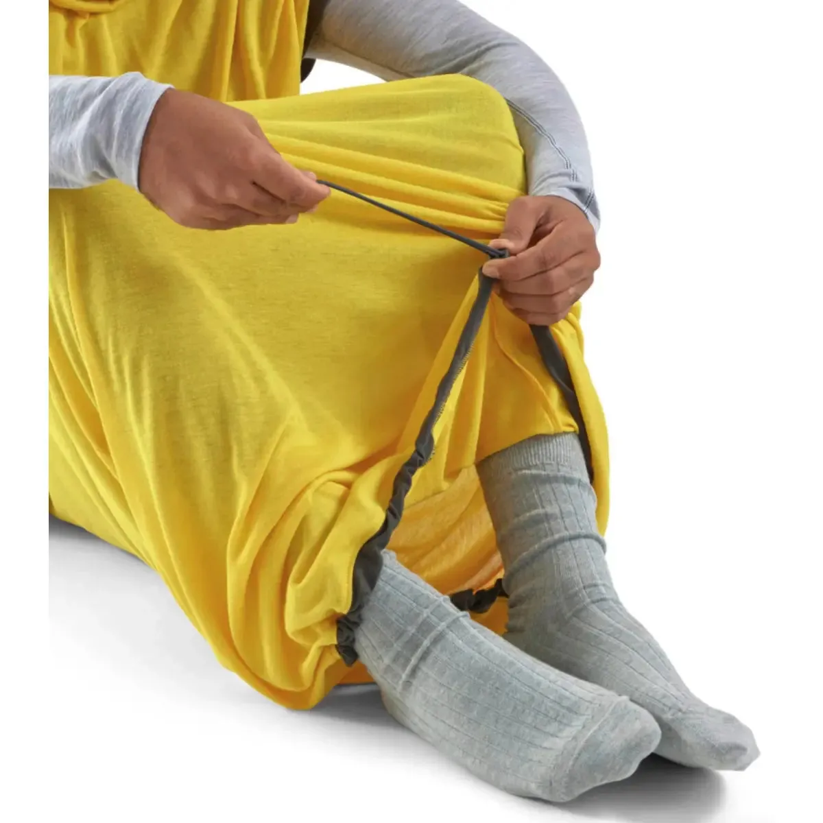 Sea To Summit Reactor Sleeping Bag Liner - Compact Mummy with Drawcord - Yellow
