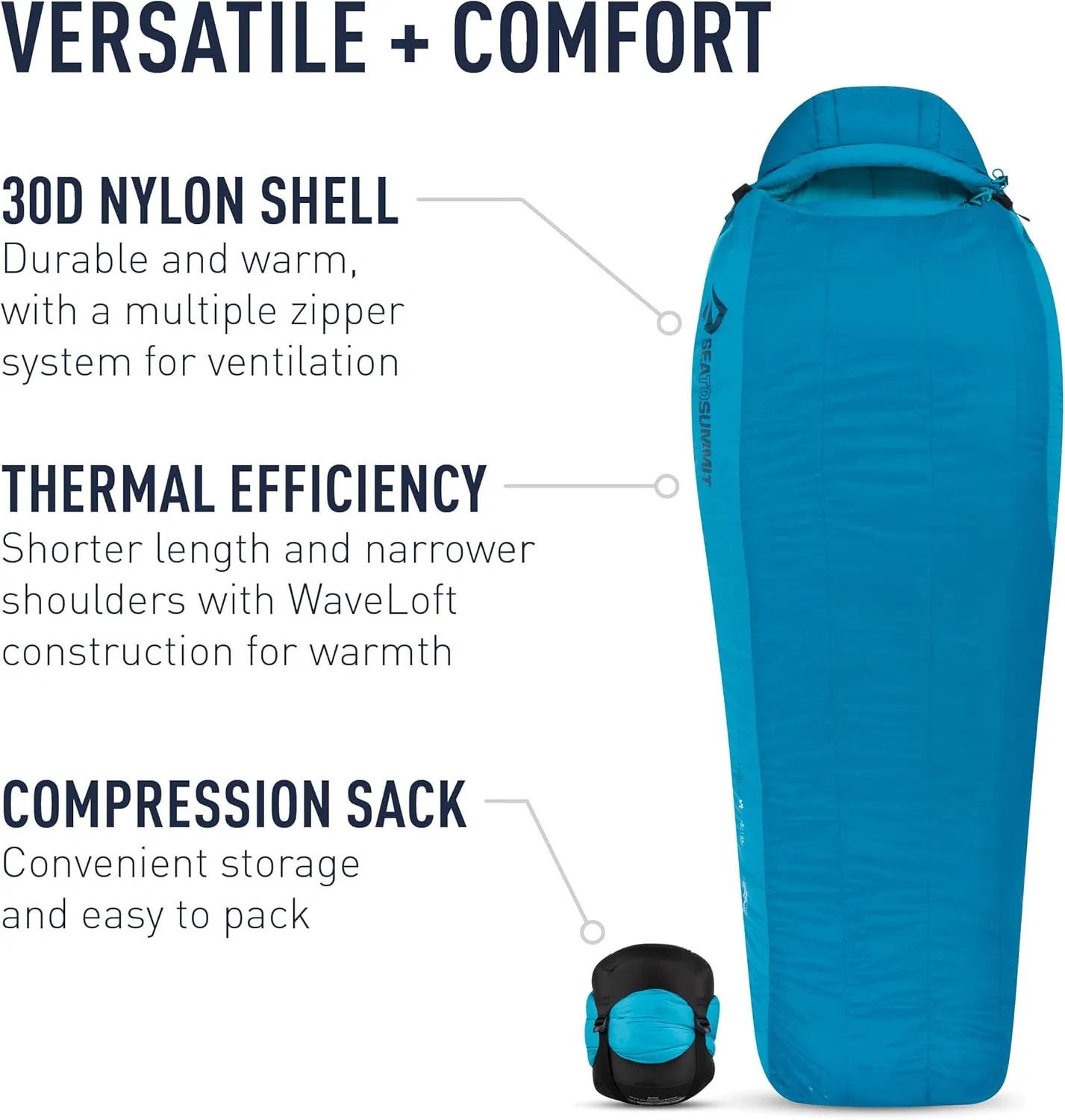Sea to Summit Venture Women’s Synthetic Sleeping Bag