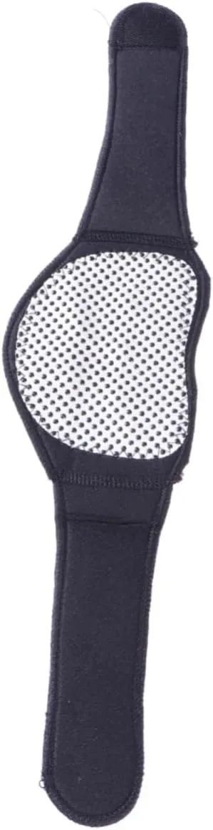 Self-Heating Neck Guard Men Sleeping Heated Magnetic Support Tourmaline Self-Heating Lumbar Protector Thermal Shoulder Brace Neck Exerciser Neck Brace Cover Fake Neck Brace Black