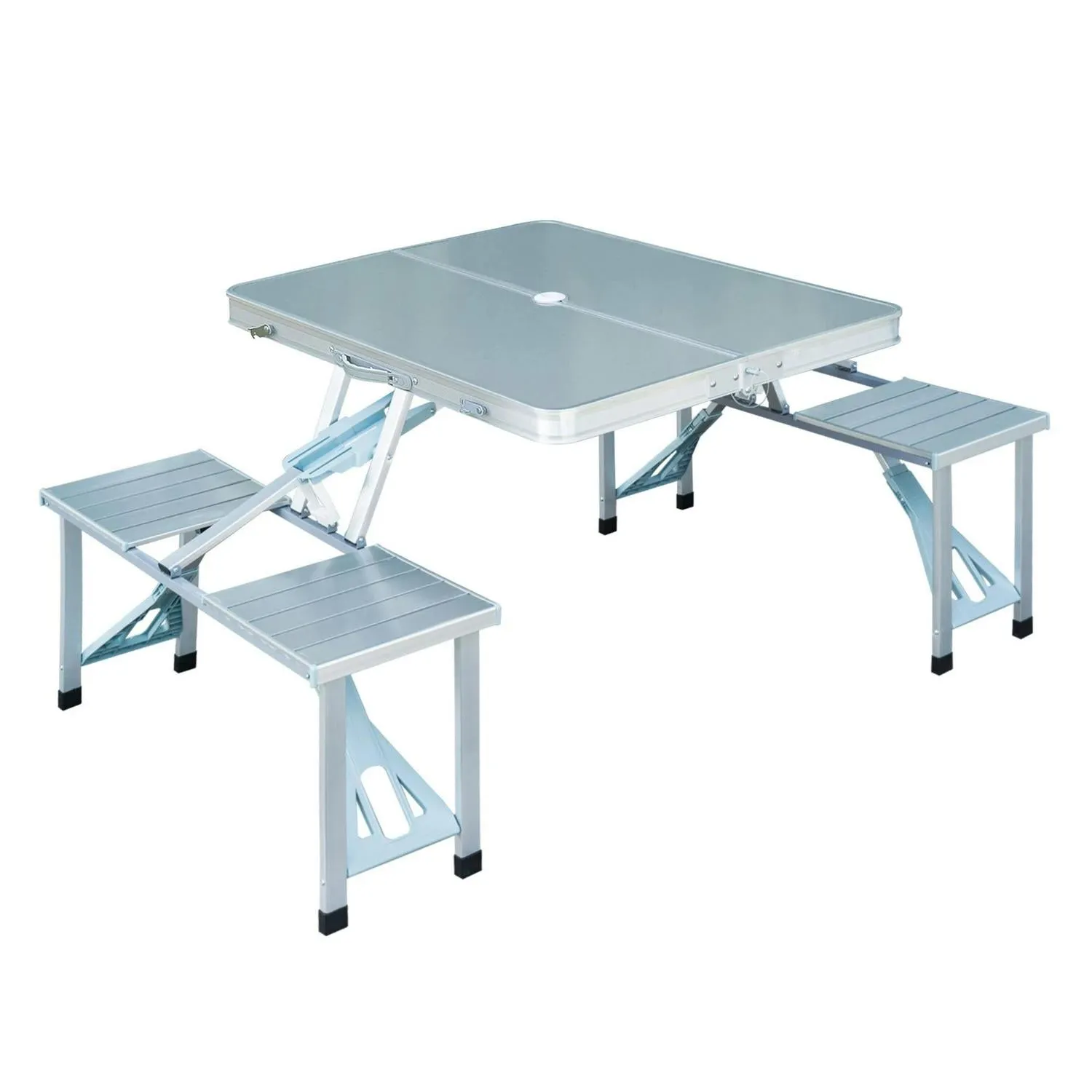 Set Outsunny Aluminum Verified seller Chair Picnic Portable Smart-connected