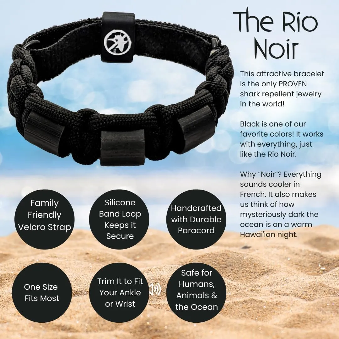 Shark OFF® Proven Shark Repellent Bracelet Jewelry | The Rio | Deter Sharks with Science Backed Shark Repellent | Swimming, Surfing, Diving, Snorkeling and All Ocean Activities