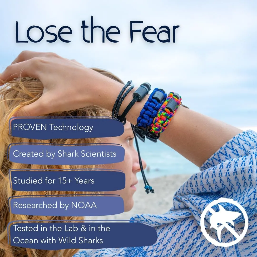 Shark OFF® Proven Shark Repellent Bracelet Jewelry | The Rio | Deter Sharks with Science Backed Shark Repellent | Swimming, Surfing, Diving, Snorkeling and All Ocean Activities