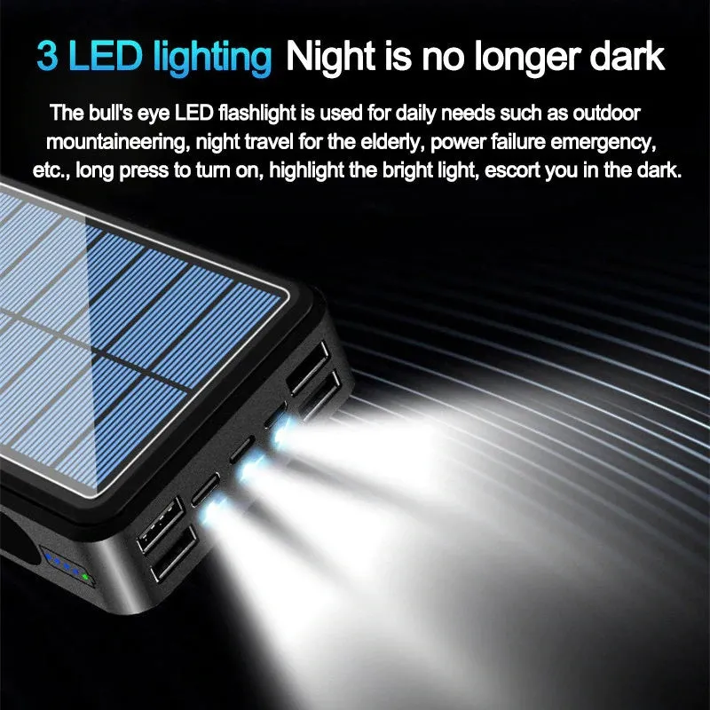 SHAWNEE - 30 000mAh Solar Power Bank